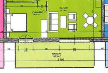 Appartement de 2.5 pièces à louer à Boudry