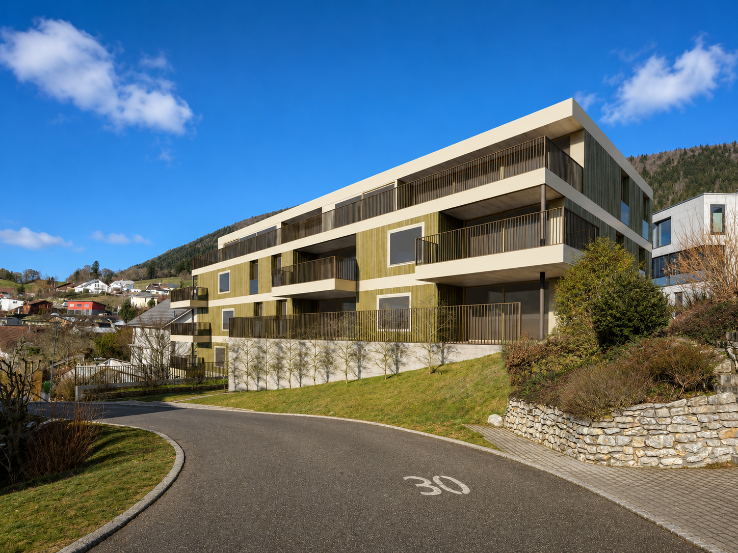 Spacieux 5.5 pièces avec balcon couvert orienté sud-ouest