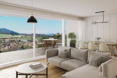 Appartement neuf de 3 pièces avec balcon orienté plein sud