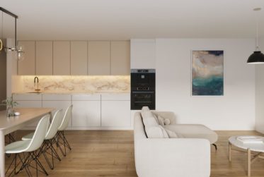 Appartement neuf de 3 pièces avec balcon orienté plein sud