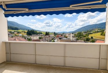 Charmant appartement de 4 pièces avec 2 balcons