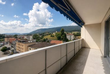 Charmant appartement de 4 pièces avec 2 balcons