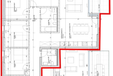 Appartement neuf spacieux de 5.5 pièces avec grand balcon orienté sud-est
