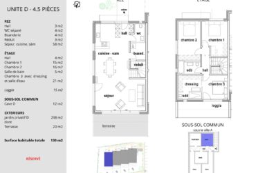 RESERVEE - Aristea – Maison mitoyenne lot D